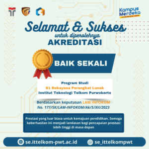 Program S1 Rekayasa Perangkat Lunak Berhasil Memperoleh Akreditasi “Baik Sekali”