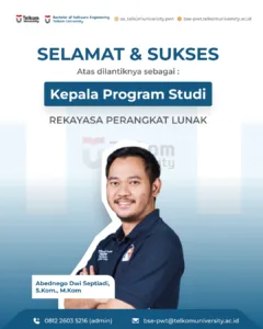 Selamat Bertugas Kepala Program Studi Rekayasa Perangkat Lunak 2025