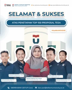 PRESTASE: Dosen Software Engineering Telkom University Purwokerto Lolos Top 100 Proposal TESA #AyoBerAKSI2025