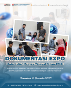 Expo Proyek RPL Telkom University Purwokerto 2025: Ajang Inovasi Mahasiswa Software Engineering